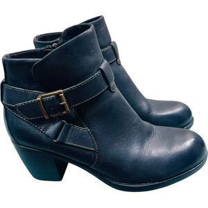 B.O.C. Born Black Shea Ankle Leather Booties